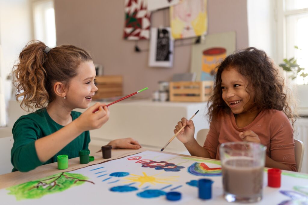 On especially hot or rainy days, indoor activities provide excellent creative outlets. Children's Medical Group offers tips for engaging indoor activities.